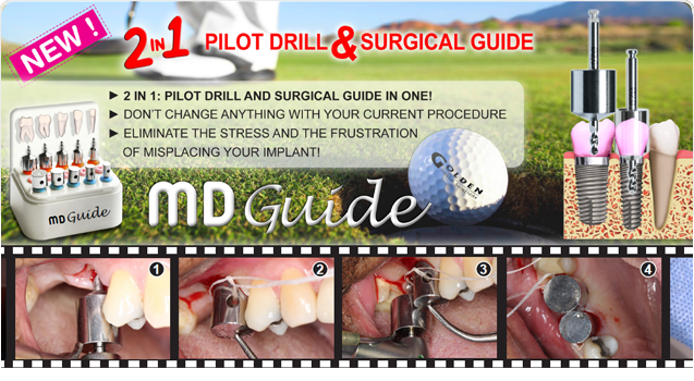 MD Implant Guide Drill - MD Guide Banner