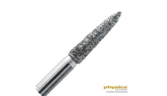 G-702 Short Flamed Shaped Diamond Bur