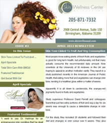 Dermatologist in Birmingham AL  April 2012 Newsletter