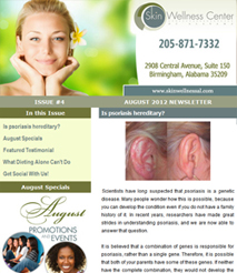 Dermatologist in Birmingham AL  August 2012 Newsletter