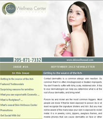 Dermatologist in Birmingham AL  September 2013 Newsletter