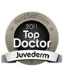 Dermatologist Birmingham - Real Self Top Doctor Juvederm Badge