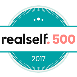 RealSelf 500 seal Realself Top 500 Doctor Seal