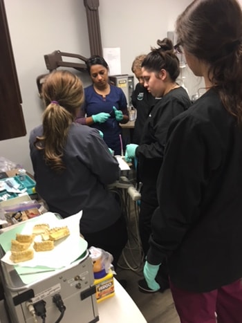 ATS students training on real dental patients, photo 6