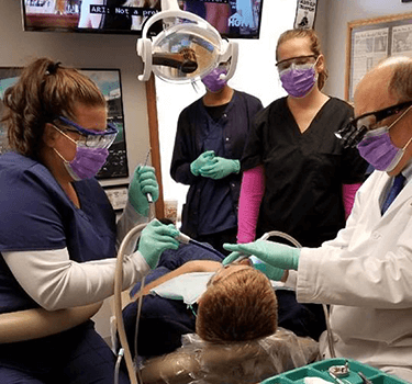 Dental assistants training