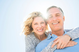 Partial Dentures Chicago - Elderly Couple