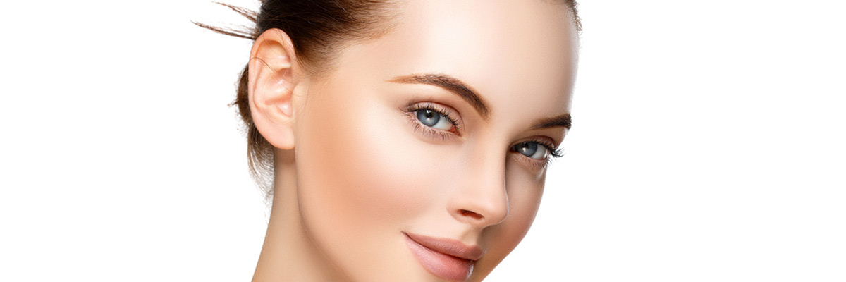 Perfect woman face