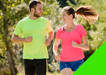 Couple Jogging