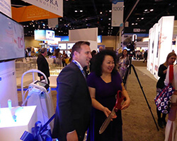 Blue Ribbon Cutting Ceremony for BTL at AAD Meeting in Orlando 1