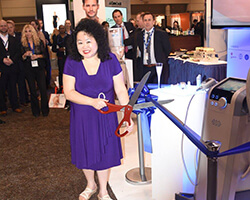 Blue Ribbon Cutting Ceremony for BTL at AAD Meeting in Orlando 6