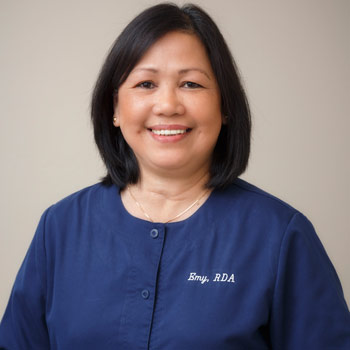 Emy, Office Coordinator and Registered Dental Assistant