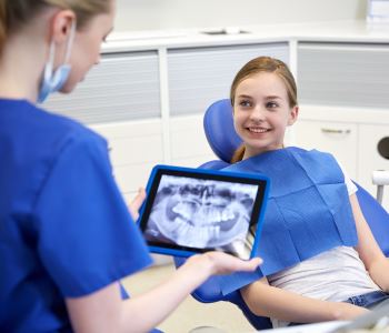 Cone beam scanner technology aids in the diagnosis of dental problems in our Austin, TX practice