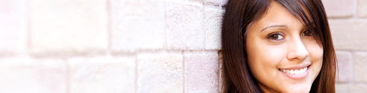 Girl with a nice smile