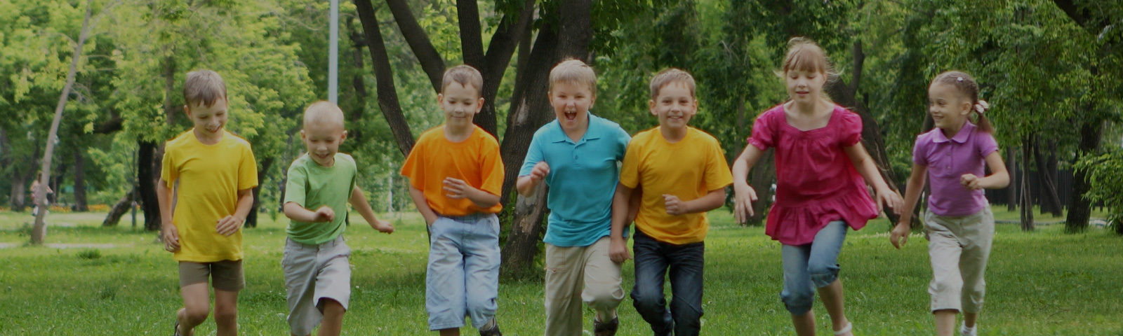Group of kids playing outdoor