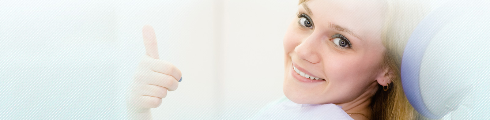 Young girl in the dental clinic