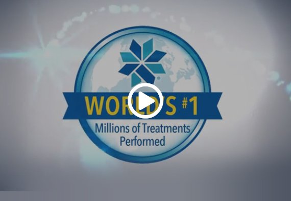 World's #1 Miliions of Treatments Performed