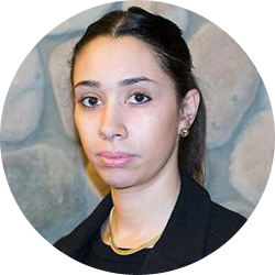 Vanessa Betancourt, coordinator at front desk