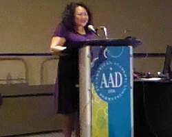 Talk at annual AAD meeting in Orlando 1
