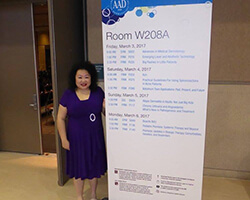 Talk at annual AAD meeting in Orlando 21