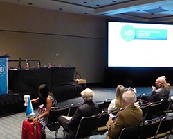 Talk at annual AAD meeting in Orlando 5