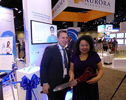 Blue Ribbon Cutting Ceremony for BTL at AAD meeting in Orlando 10