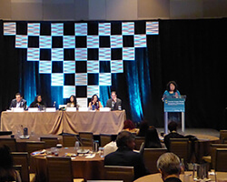 Lecturing at Cosmetic Surgery Forum in Las Vegas 2