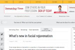 Dermatology Times - What's new in facial rejuvenation