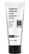weightless protection broad spectrum spf 45
