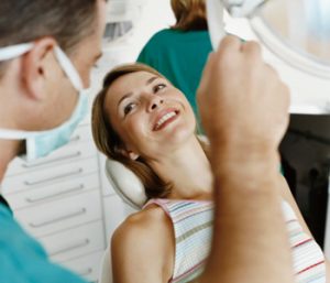 Patient with Dentist