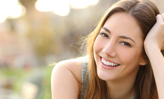 Smiling woman