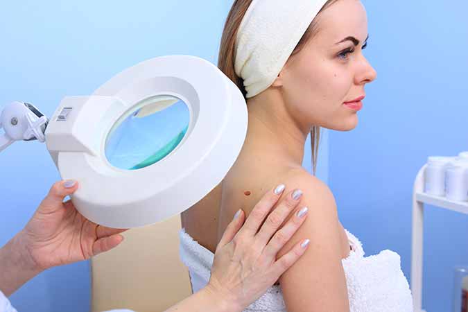 Services provided by a dermatologist in the Rockville area