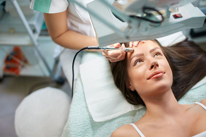 IPL a gentle laser treatment used in Frederick to improve skin tone and texture