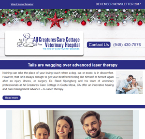 December 2017 Newsletter