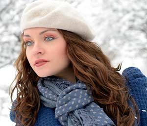 pretty woman portrait outdoor
