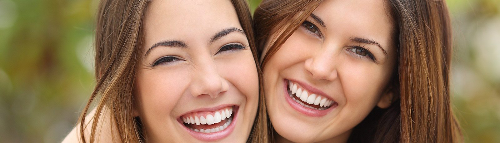 Girls with beautiful smile