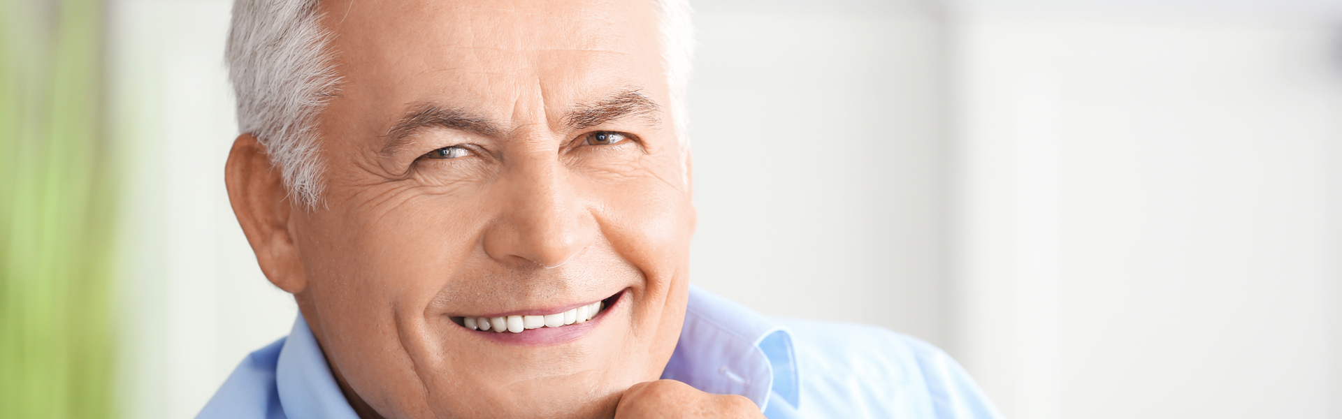 Handsome mature man