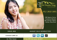 Dr.Titania Tong August 2013 newsletter