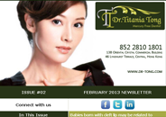Dr.Titania Tong February 2013 newsletter