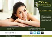 Dr.Titania Tong July 2013 newsletter