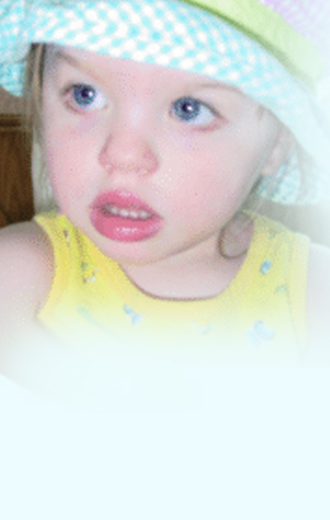 A child looking away