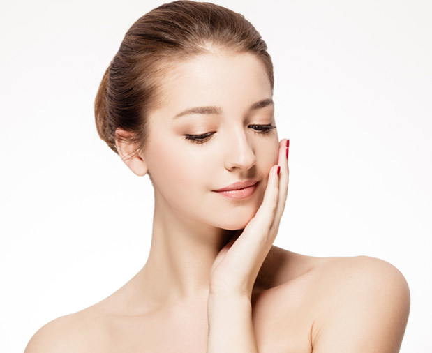 Beautiful woman face