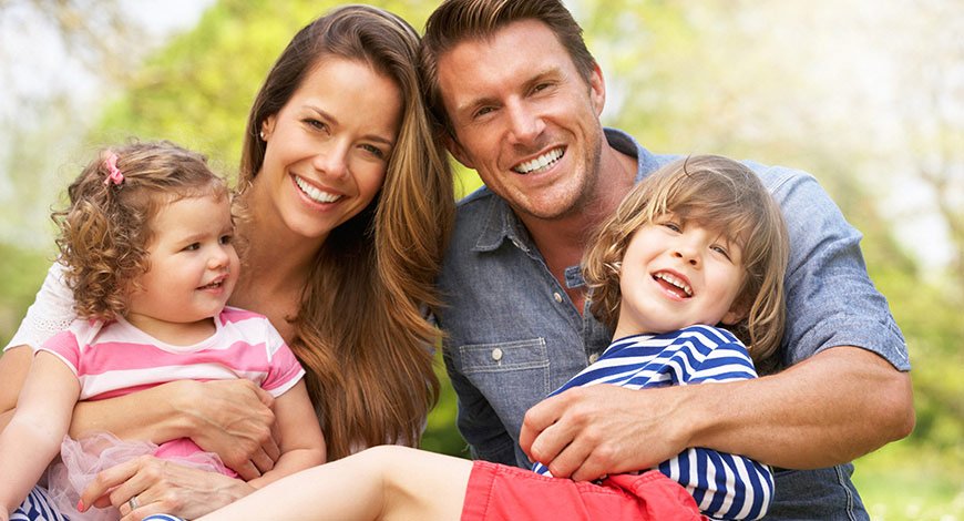 Smiling Family