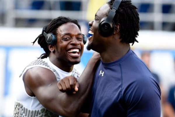 LA Chargers Smiling
