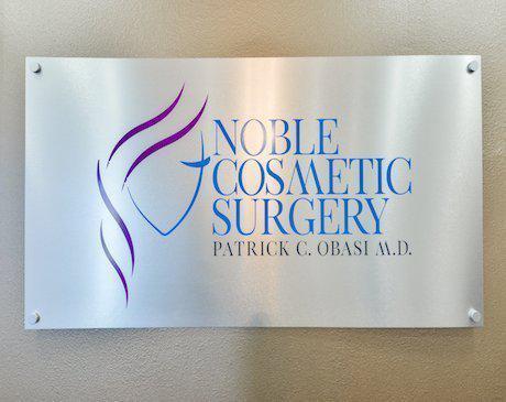 Office Name Board, Noble Cosmetic Surgery