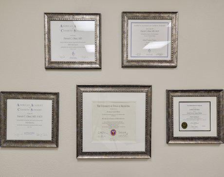 Certificates 01, Noble Cosmetic Surgery