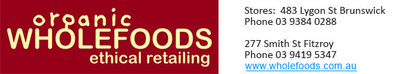 Orpanic Whole Foods Banner