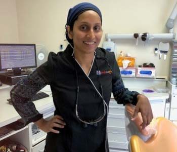 I would officially like to welcome Dr Nashmie Cader back to our team